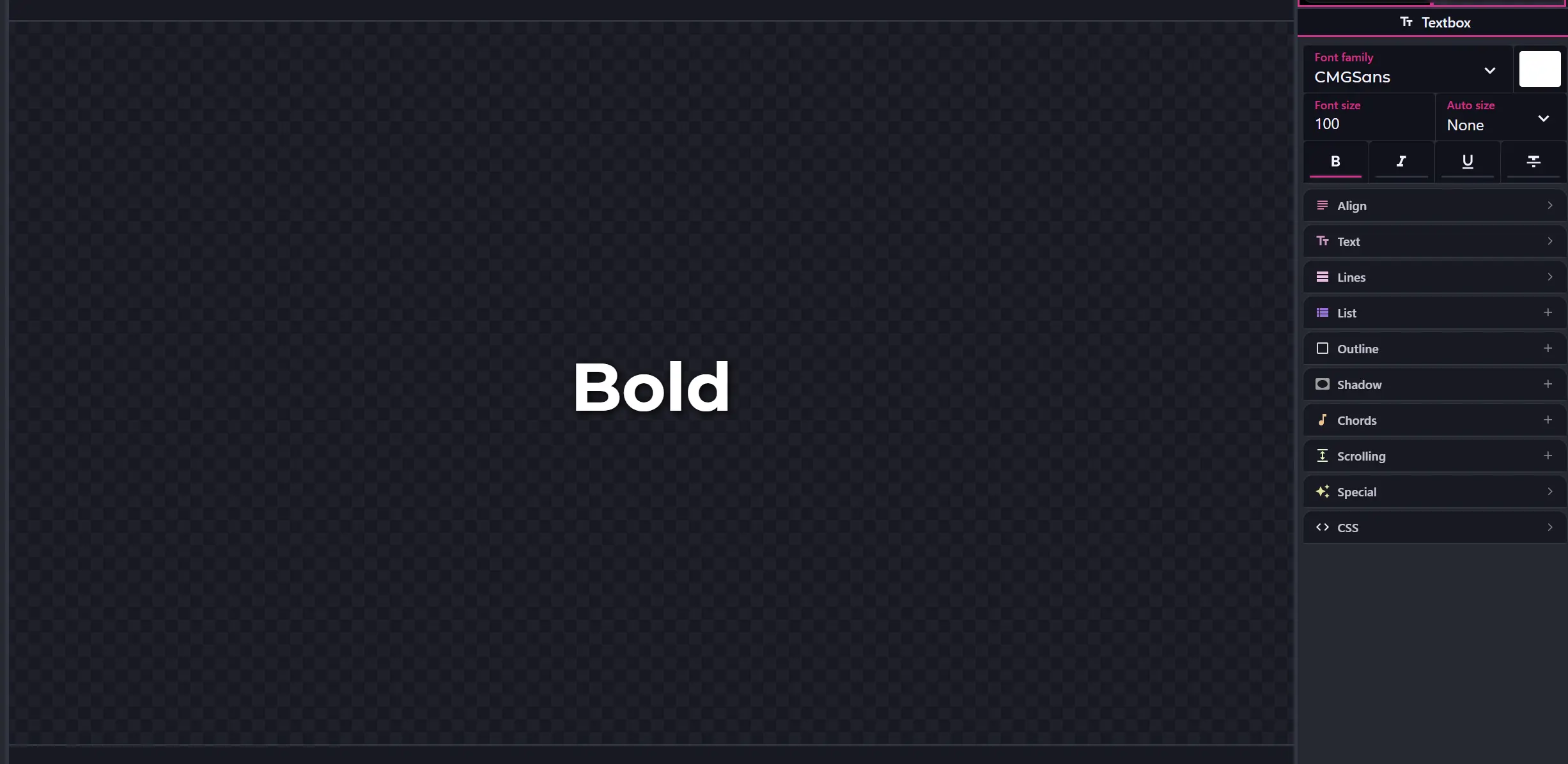 Screenshot style overwrite edit